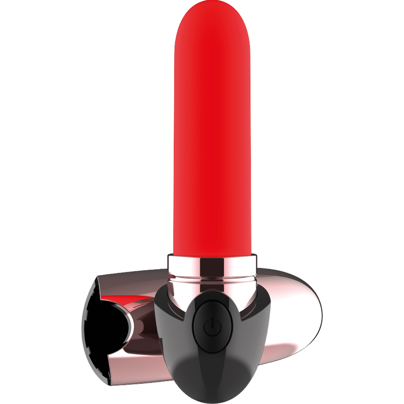 COQUETTE CHIC DESIRE - VIBRATOR RECHARGEABLE LIPSTICK BLACK/ GOLD - Carnal Closet COQUETTE CHIC DESIRE - VIBRATOR RECHARGEABLE LIPSTICK BLACK/ GOLD - Carnal Closet